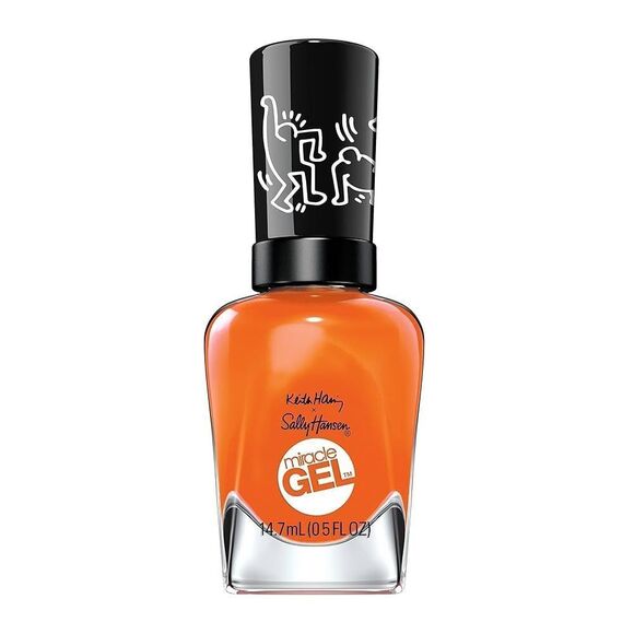 Sally Hansen Miracle Gel, Keith Haring, Orange Nail Polish and brown bundle - Picture 6 of 8